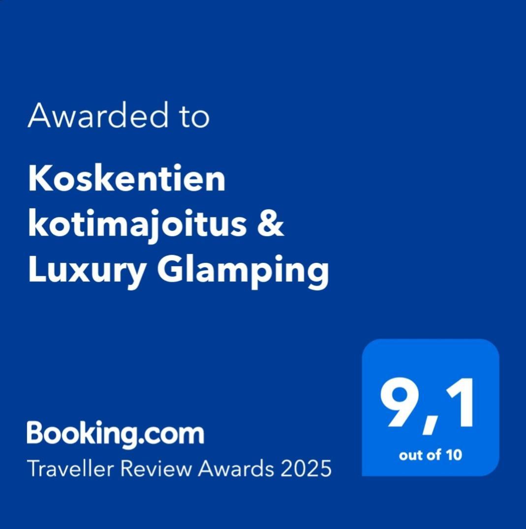 Koskentien Kotimajoitus & Luxury Glamping Apartamento Jämsä Exterior foto